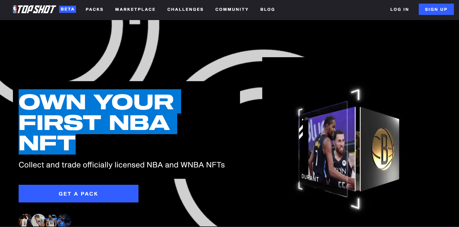 Own your first NBA NFT